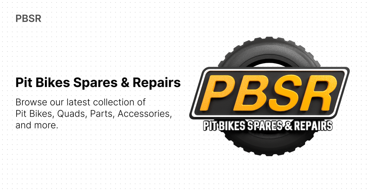 Pbsr Pit Bikes Spares & Repairs